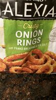 Crispy Onion Rings with Panko Breading & Sea Salt