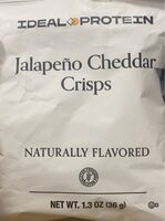Jalapeño cheddar crisps