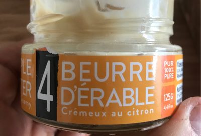 Beurre d'érable