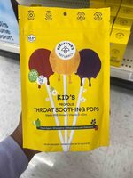 Kid's Propolis Throat Soothing Pops