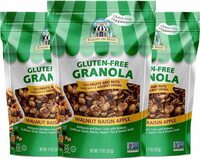 Gluten-Free Granola Walnut Apple Raisin