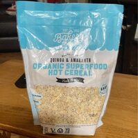 Organic superfood hot cereal