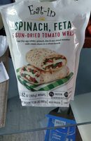 Spinach Feta Sun-dried  Tomato  Wrap