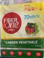 Garden vegetable wrap