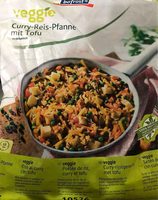 Poêlée de riz, curry et tofou