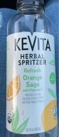 Orange Sage Herbal Spritzer