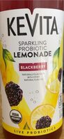 Sparkling Probiotic Lemonade Blackberry