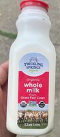Organic Whole Milk