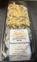 Sushi tempura shrimp roll