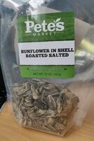 Roasted salted sunflower seed