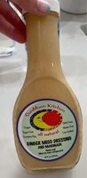 Ginger miso dressing