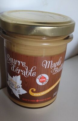 Beurre d'érable