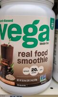 Plant based Vega real food smoothie
