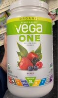 Organic Vega One All In One Shake Berry Flavored