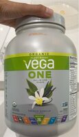 Organic Vega All In One Shake French Vanilla Flavored