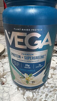 Premium Protein + Supergreens Creamy Vanilla