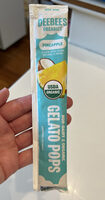 Pineapple Gelato Pops