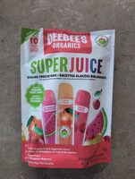 SuperJuice Organic Freezie Pops
