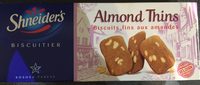 Biscuit fins aux amandes