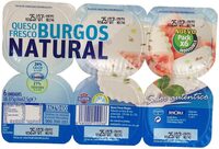 Queso fresco de Burgos Hacendado 6ud