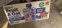Fruit & Oat Smoothies Berry Blast