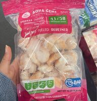 Cooked shrimp