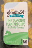 Lime seasoned plantain chips