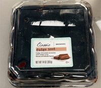 Fuge iced brownies