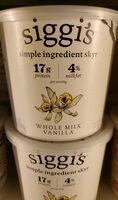 Whole Milk Vanilla Yogurt