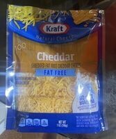 Cheddar Shredded Fat Free Cheddar Cheese