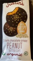 Crispy Dark Chocolate Peanut Butter Cups