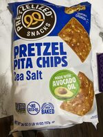 Pretzel Pita Chips Sea Salt