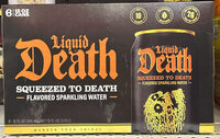 Squeezed to Death Flavored Sparkling Water