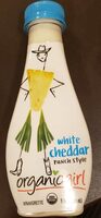 White cheddar ranch style dressing