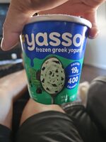 Frozen greek yogurt