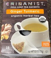 Ginger tumeric organic herbal tea