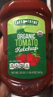 Organic tomato ketchup