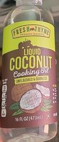 Liquid coconut cooking oil