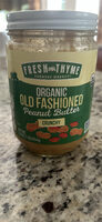Organic Old Fashioned Peanut Butter Crunchy