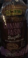 Cinnamon raisin bagels