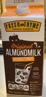 Original Almond milk Unsweetened