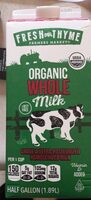 Organic whole milk