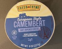 European style camembert