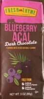 Blueberry Acai Dark Chocolate