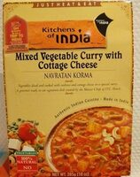 Mixed vegetable curry with cottage cheese