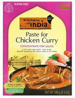 Kitchens of India, Paste For Chicken Curry, Concentrate For Sauce, Medium