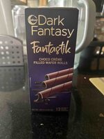 Dark Fantasy Fantastik Choco Crème Filled Wafer Rolls
