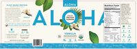 Organic Protein Powder Vanilla flavored plant-based protein
