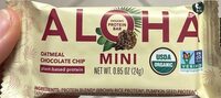 Oatmeal Chocolate Chip Mini Organic Protein Bar