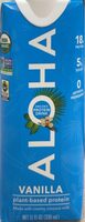 Organic Protein Drink, Vanilla